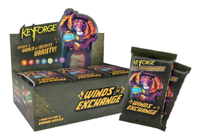 PREORDER KEYFORGE - WINDS OF EXCHANGE WOE ARCHON DECK DISPLAY ENGLISH