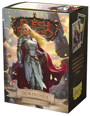 DRAGON SHIELD FLESH AND BLOOD LICENSE STANDARD ART SLEEVES - DORINTHEA AZ Card & Games DRAGON SHIELD FLESH AND BLOOD LICENSE STANDARD ART SLEEVES - DORINTHEA AZ Card & Games