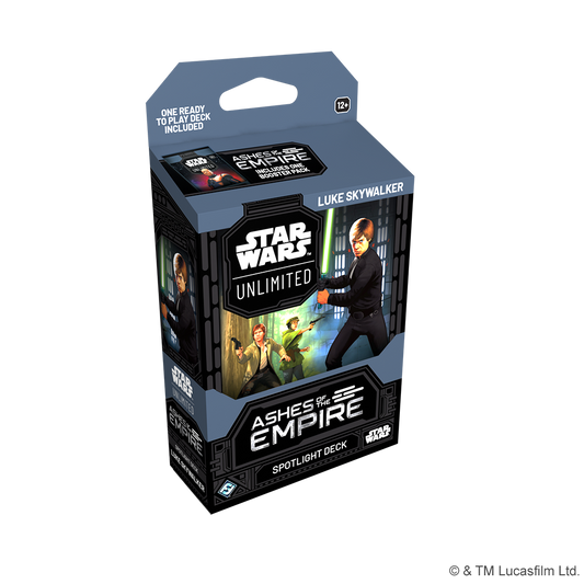 SWU - Ashes of the Empire - Deck Luke Skywalker ENG