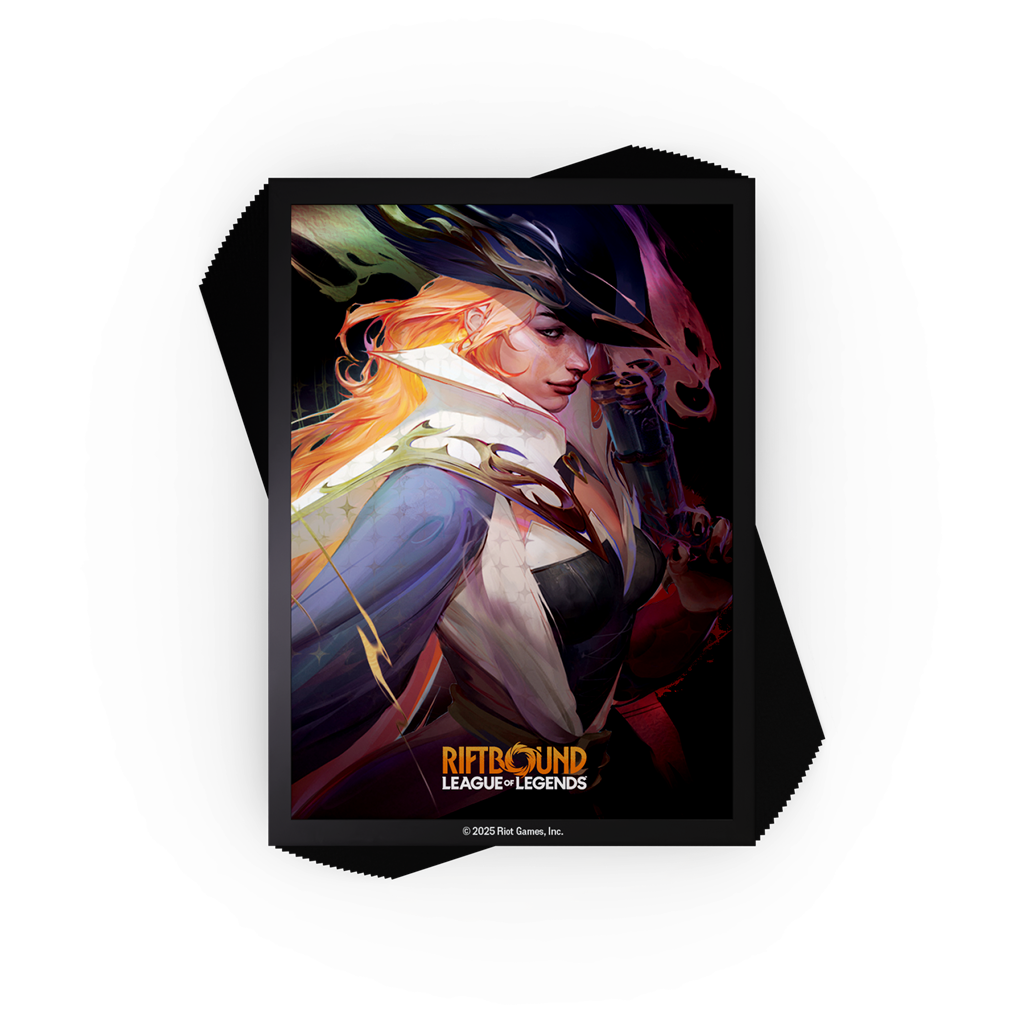 Riftbound: League of Legends TCG - Origins Miss Fortune Art Sleeves (100 Sleeves)