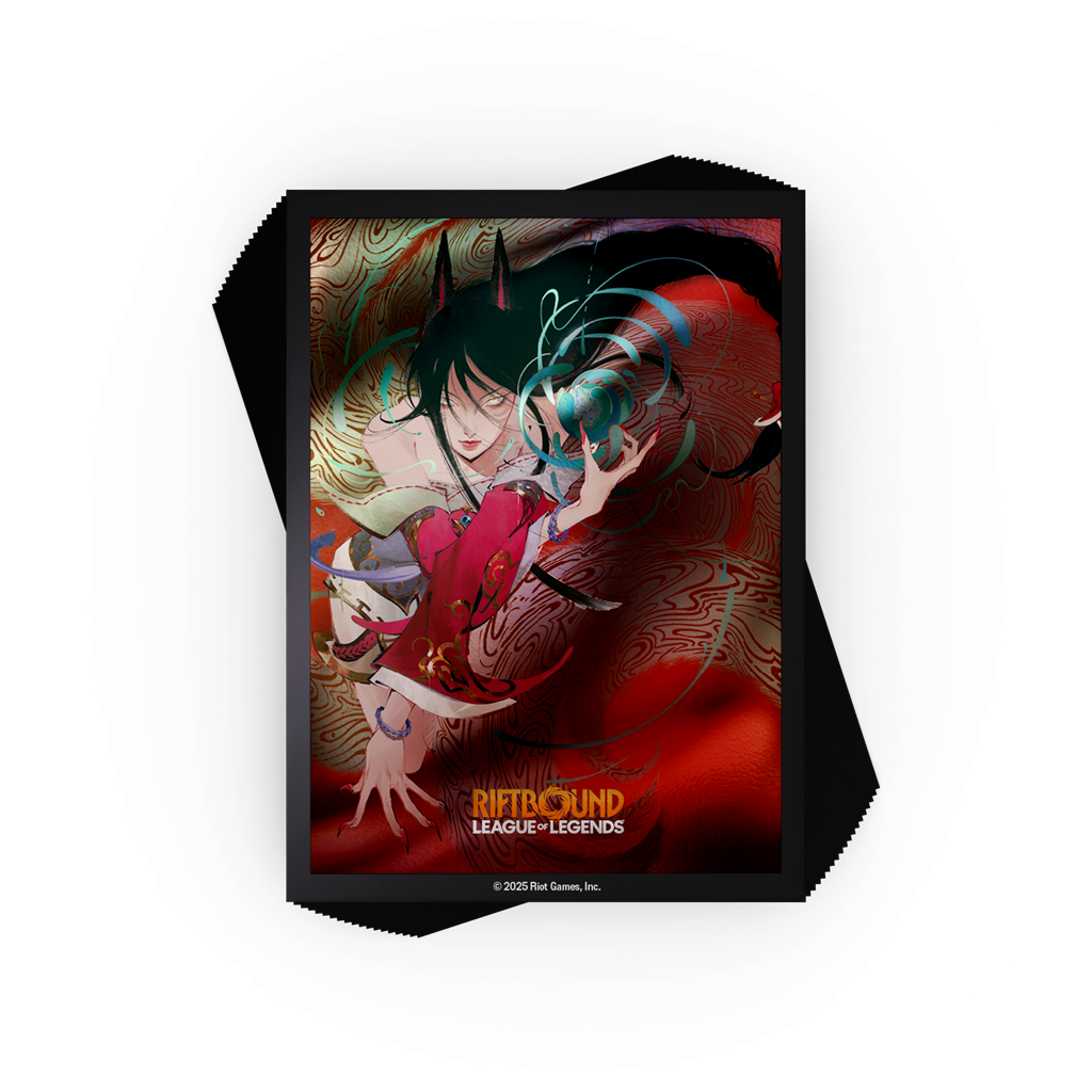 Riftbound: League of Legends TCG - Origins Ahri Art Sleeves (100 Sleeves)