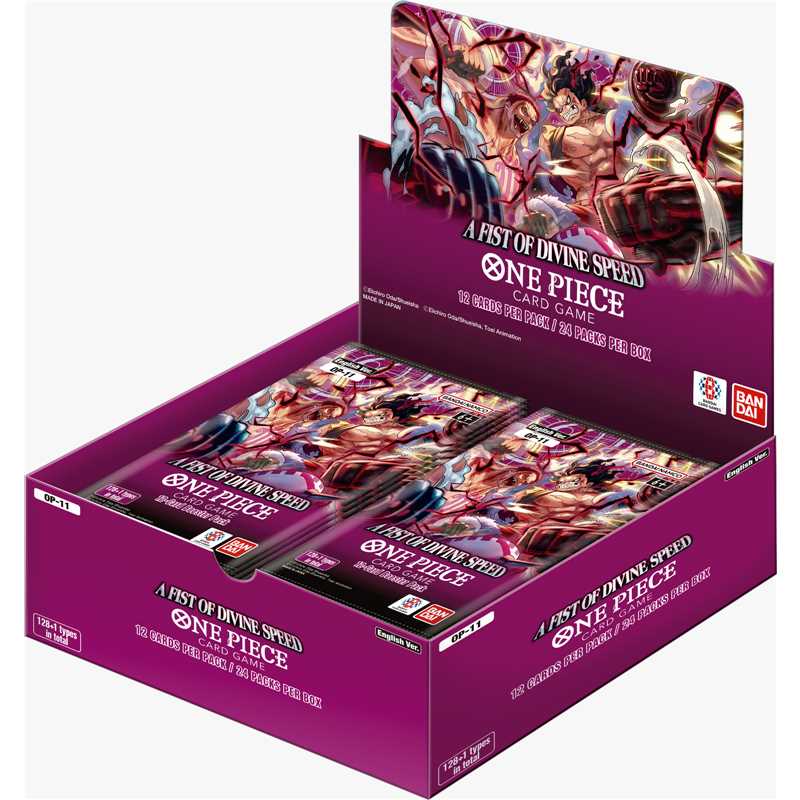 Box One Piece Card Game OP-11 A Fist of Divine Speed