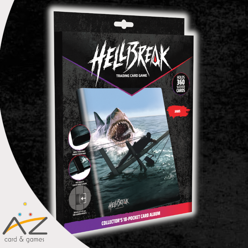 DreamTrace: Hellbreak Supplies Jaws 18-Pocket Collector’s Card Album