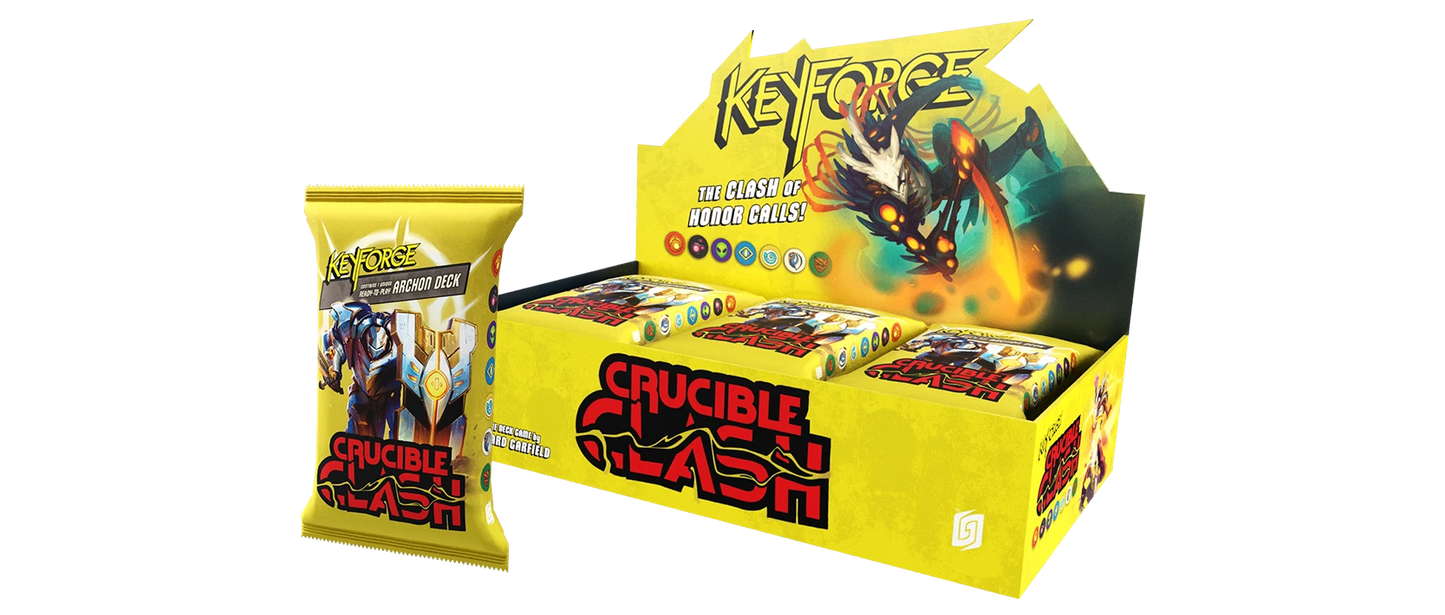 KeyForge: Crucible Clash Deck Display (12 Decks) - ENG