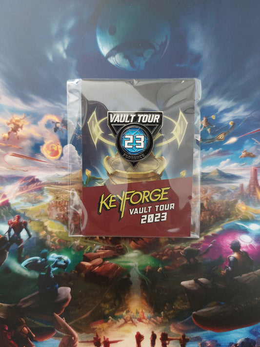 KEYFORGE - VAULT TOUR FIRENZE 2023 OFFICIAL PIN - SPILLA VT