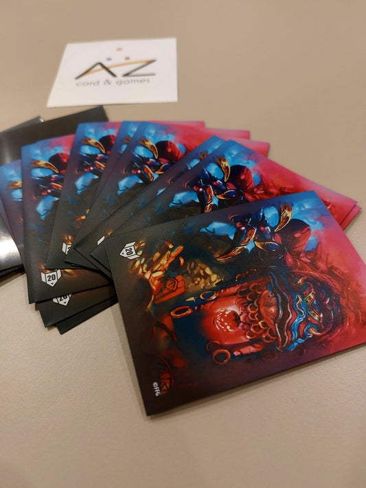 KeyForge: Art Sleeve Greed - Dis 66 x 92 mm (40)