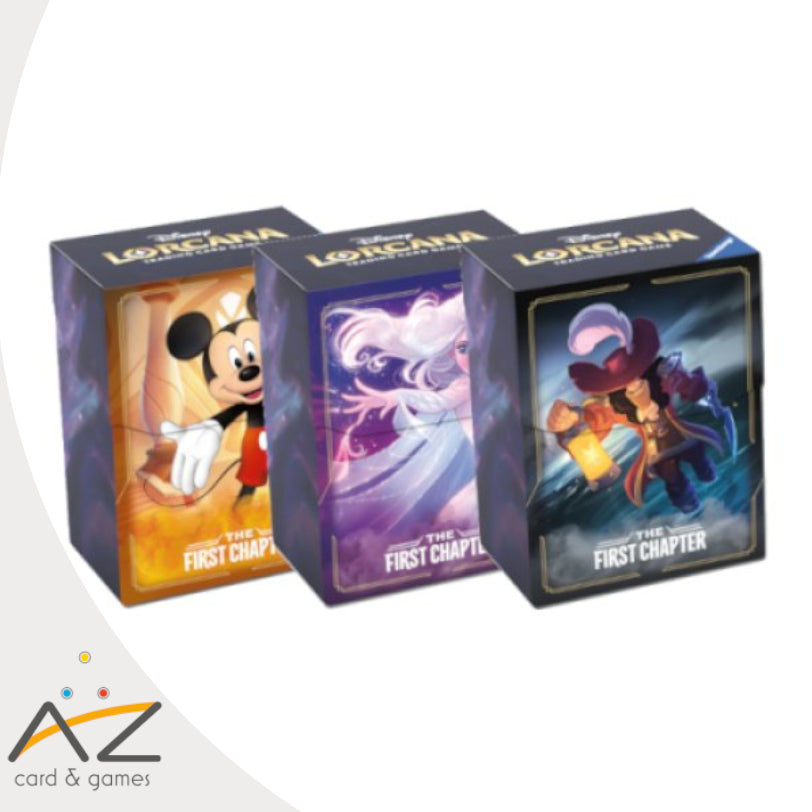 PREORDER LORCANA - PORTA MAZZO - CAPITAN HOOK, ELSA AND MICKEY MOUSE