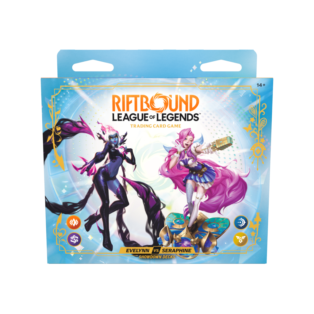 LoL Riftbound: Radiance Showdown Deck Display