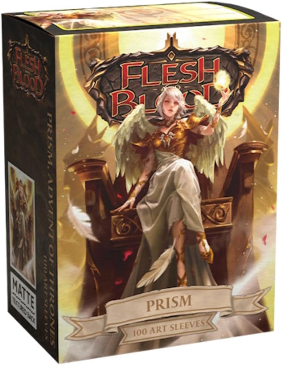 DRAGON SHIELD FLESH&BLOOD LICENSE STANDARD MATTE ART SLEEVES - PRISM ADVENT OF THRONES (100 SLEEVES) DRAGON SHIELD FLESH&BLOOD LICENSE STANDARD MATTE ART SLEEVES - PRISM ADVENT OF THRONES (100 SLEEVES)
