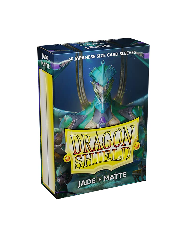 DRAGON SHIELD JAPANESE MATTE SLEEVES - JADE (60 SLEEVES)