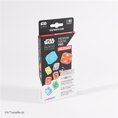 Premium Tokens PRO Expansion Pack STAR WARS: UNLIMITED GAMEGENIC