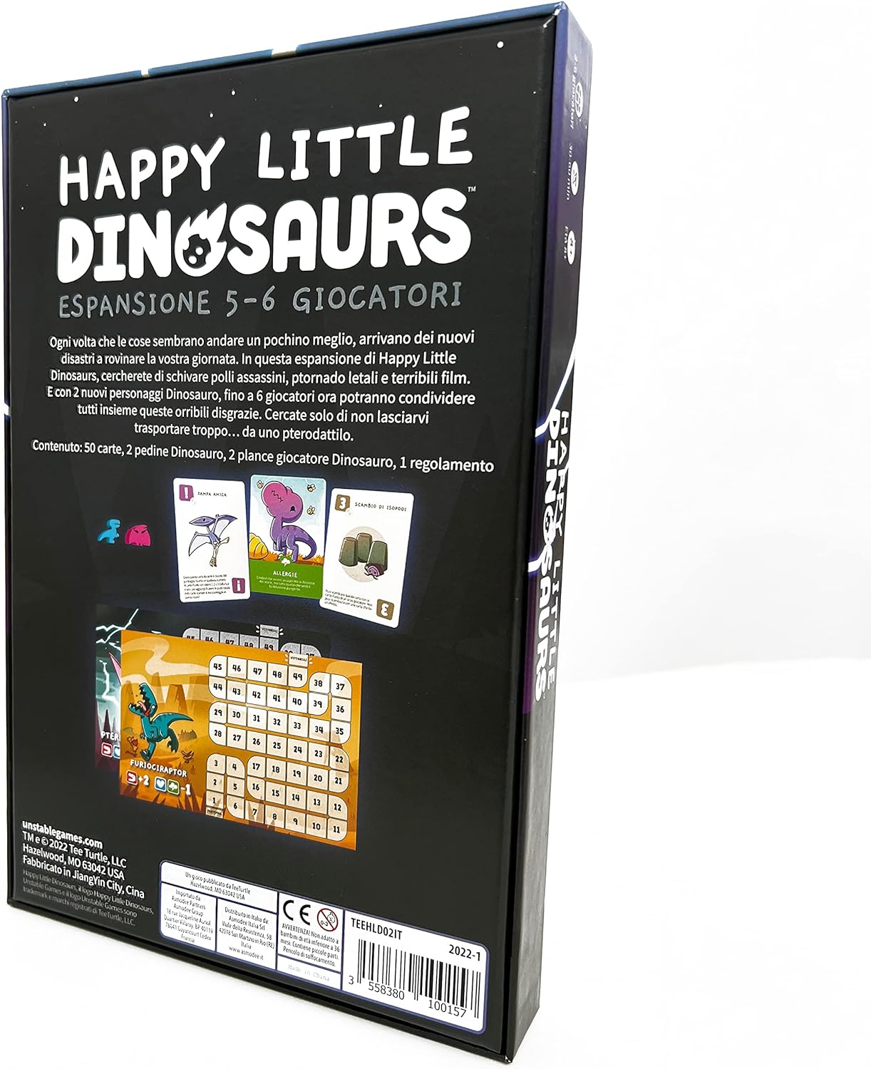 Happy Little Dinosaurs - Espansione 5-6 Giocatori