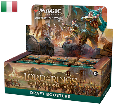 MAGIC The Lord Of The Rings Tales of Middle Earth DRAFT BOX (36 pack) ITA