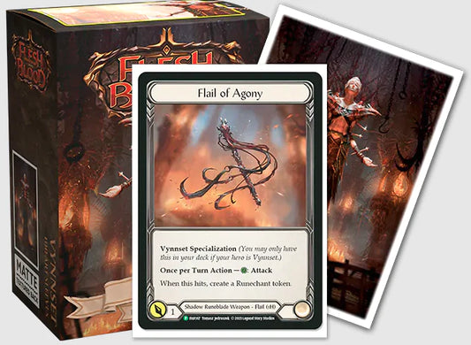 DRAGON SHIELD FLESH&BLOOD LICENSE STANDARD MATTE ART SLEEVES - VYNNSET (100 SLEEVES)