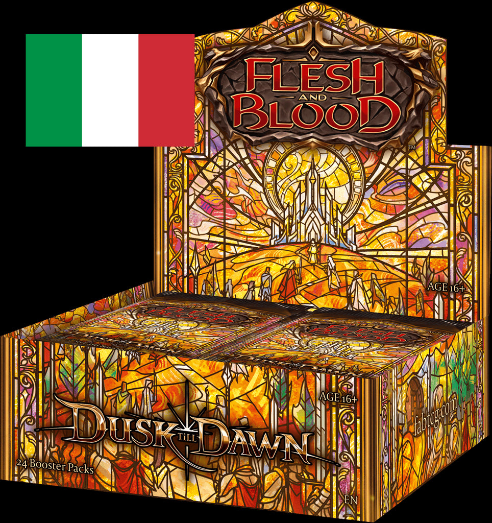 FLESH & BLOOD TCG - DUSK TILL DAWN BOOSTER DISPLAY (24 PACKS) - IT