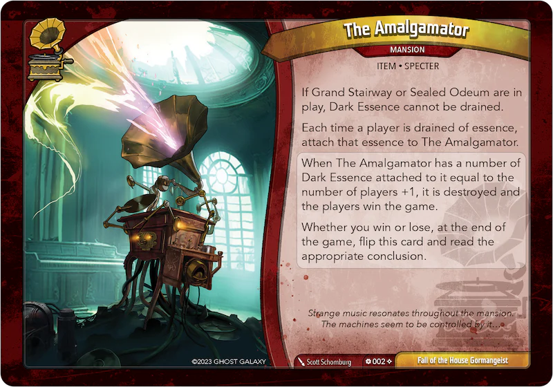 KEYFORGE ADVENTURES: FALL OF THE HOUSE OF GORMANGEIST - ENG