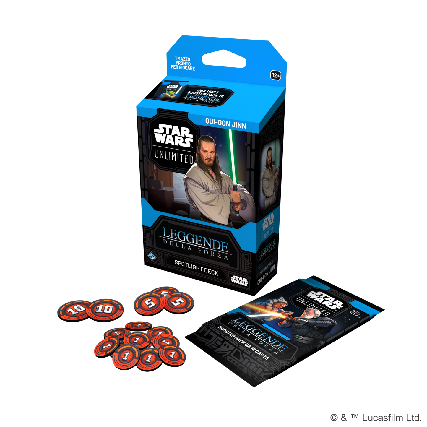 SWU - Legends of the Force - Deck: Qui-Gon Jinn ENG