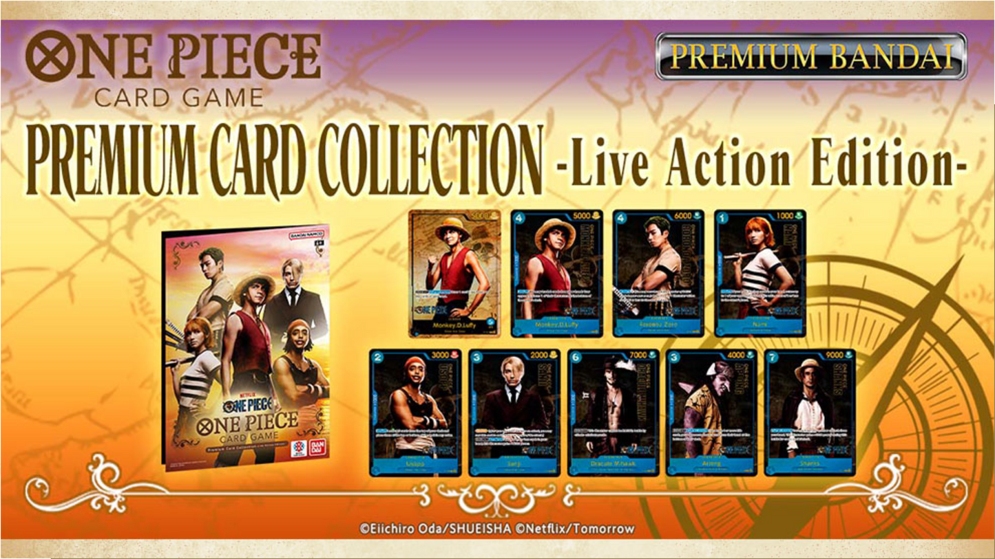 ONE PIECE CARD GAME - PREMIUM CARD COLLECTION - LIVE ACTION EDITION - EN