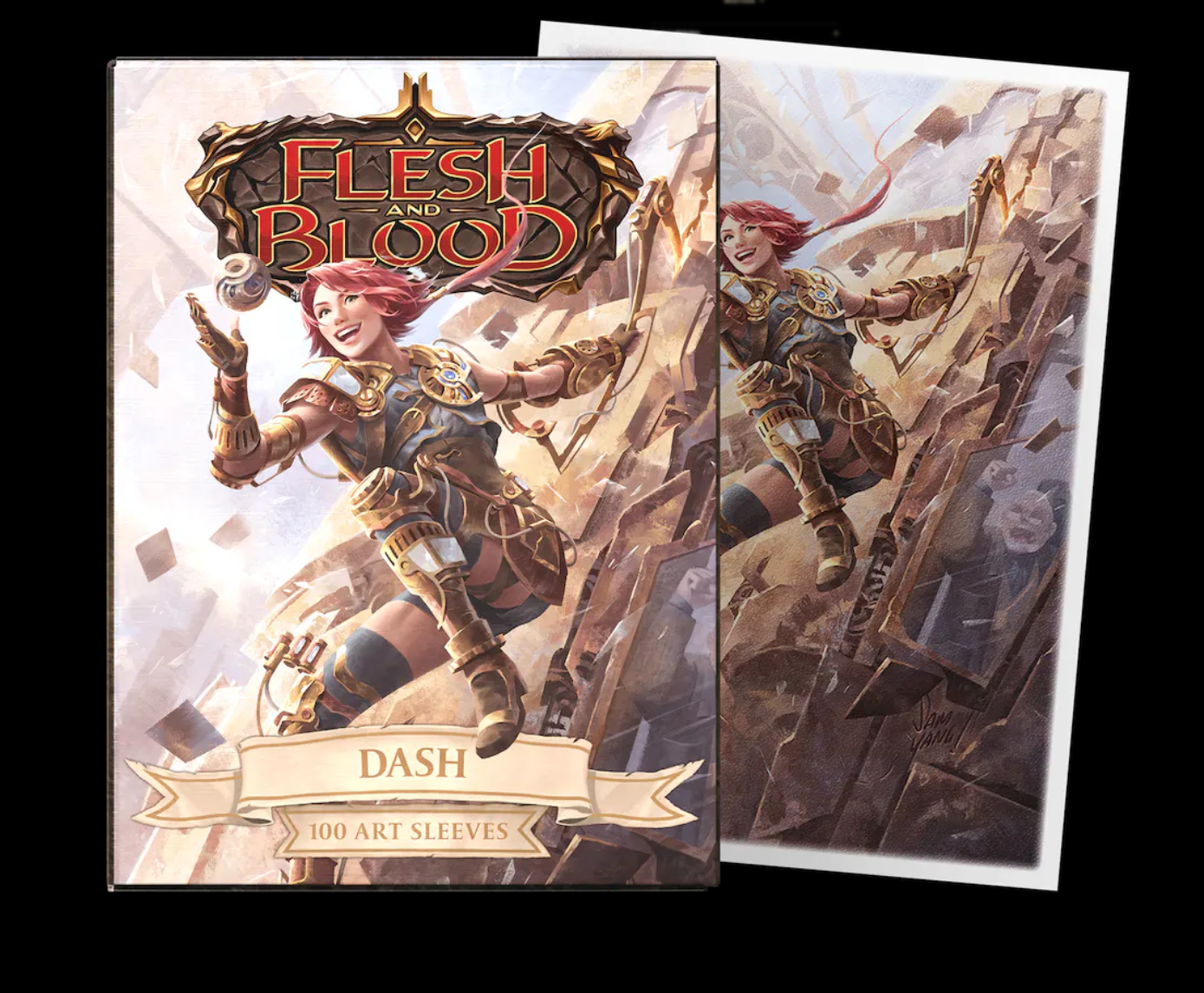 DRAGON SHIELD FLESH AND BLOOD LICENSE STANDARD ART SLEEVES - DASH (100 SLEEVES)