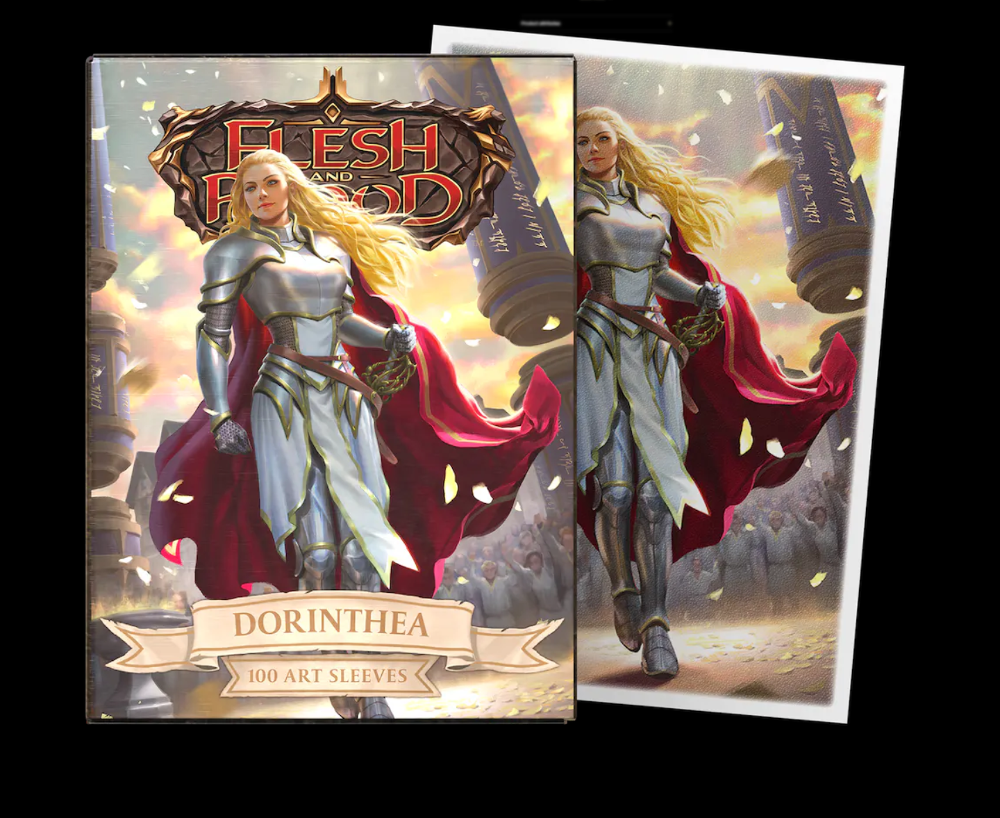 DRAGON SHIELD FLESH AND BLOOD LICENSE STANDARD ART SLEEVES - DORINTHEA IRONSONG (100 SLEEVES)