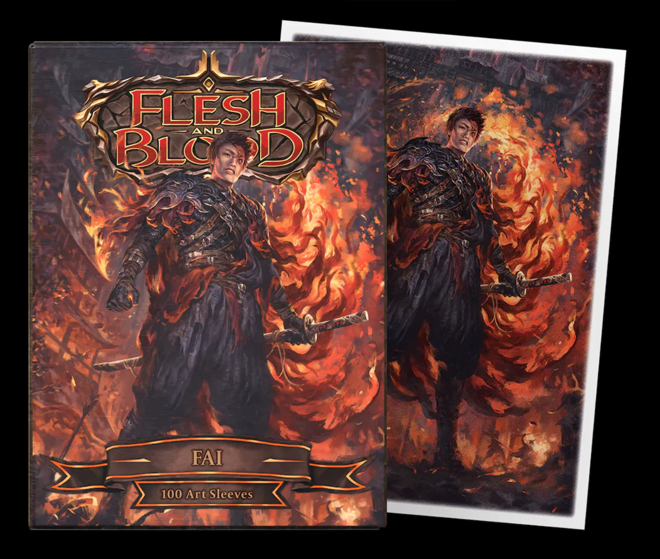 DRAGON SHIELD FLESH AND BLOOD UPRISING - MATTE ART SLEEVES FAI (100 SLEEVES)