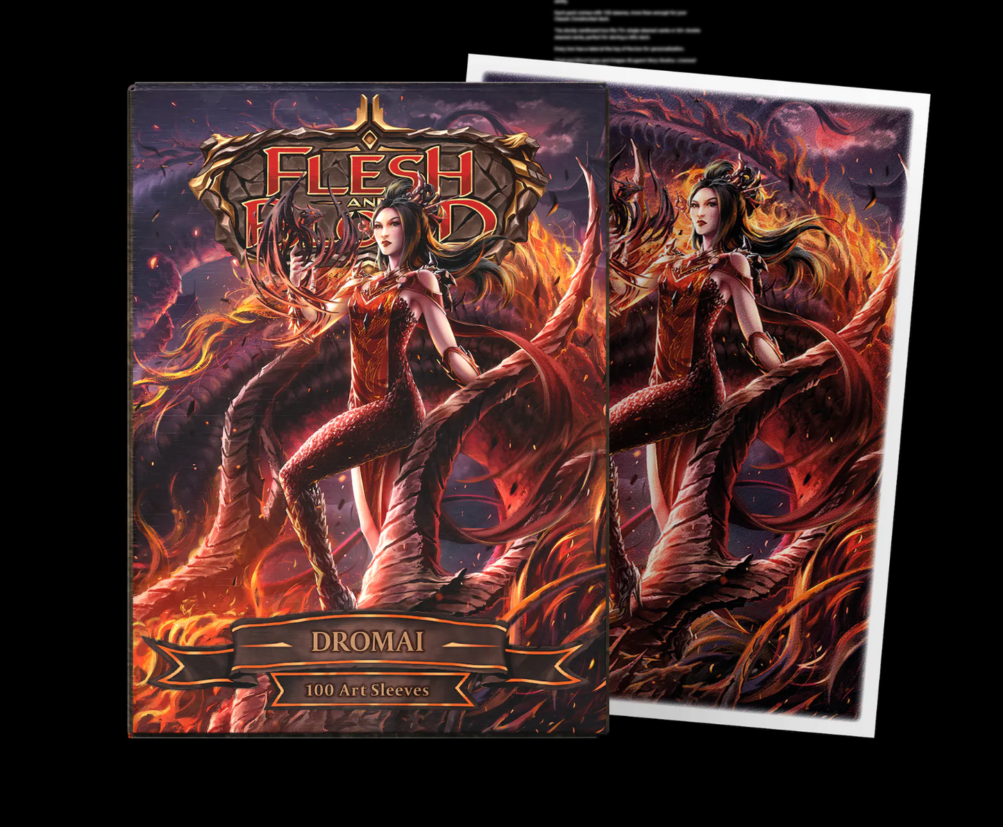 Dragon Shield FaB Uprising - Matte Art Sleeves Dromai (100 Sleeves)