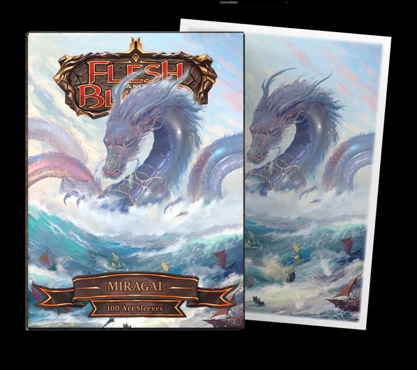 DRAGON SHIELD FLESH AND BLOOD LICENSE STANDARD ART SLEEVES - MIRAGAI (100 SLEEVES)