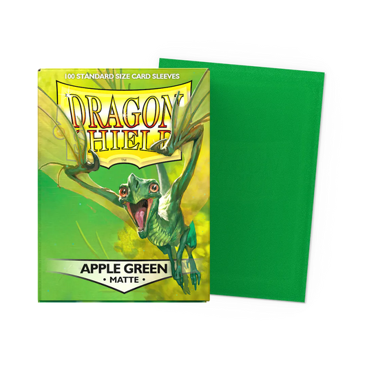 Dragon Shield Standard Sleeves - Matte Apple Green (100 Sleeves)