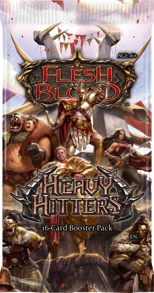 FLESH & BLOOD TCG - HEAVY HITTERS BOX (24 BUSTINE) - ITA