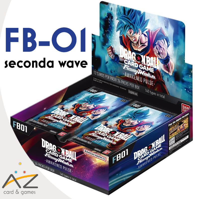Dragon Ball Super Card Game Fusion World 01 Box FB-01 Eng (seconda wave)
