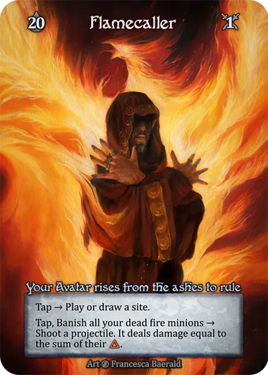 Flamecaller - Foil Beta