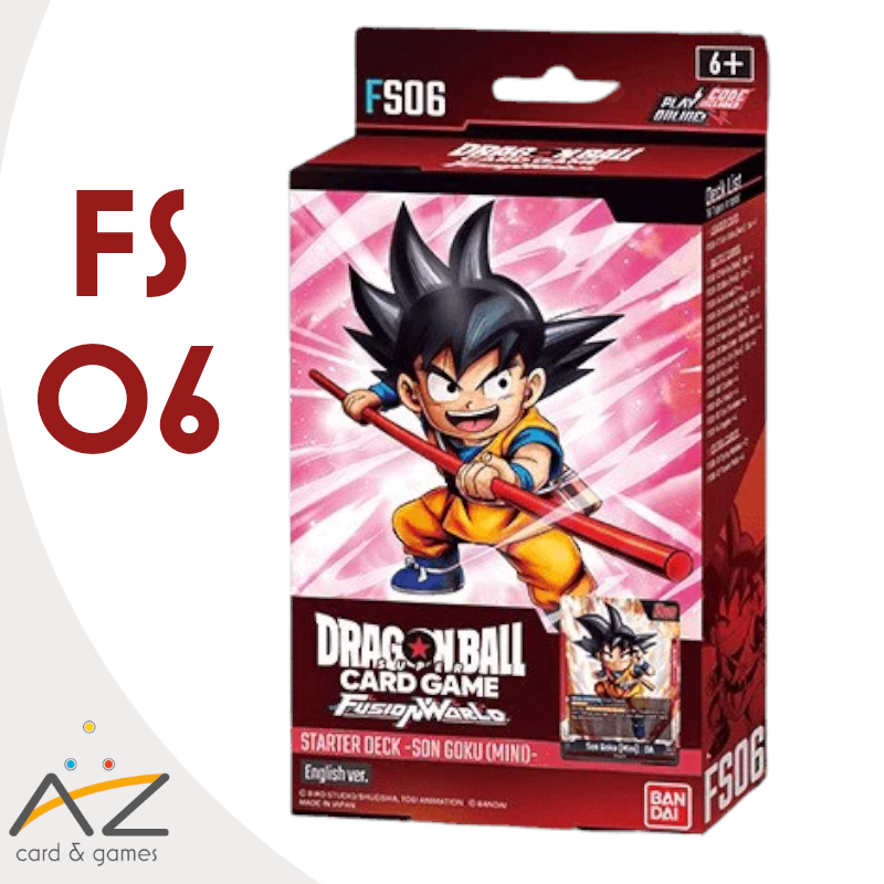 Dragon Ball Super Card Game Fusion World Starter Deck FS-06 Eng