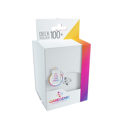 GAMEGENIC - DECK HOLDER 100+ WHITE