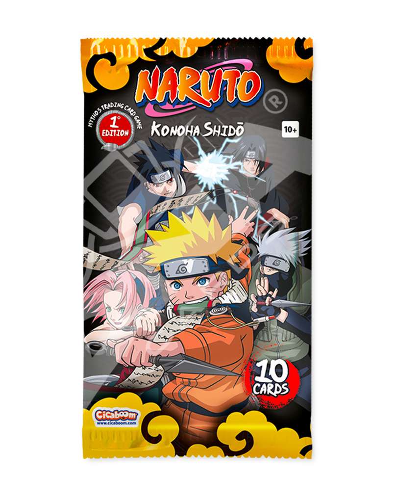 NARUTO MYTHOS TCG - BOX 24 BUSTE - 1ST EDITION ENG
