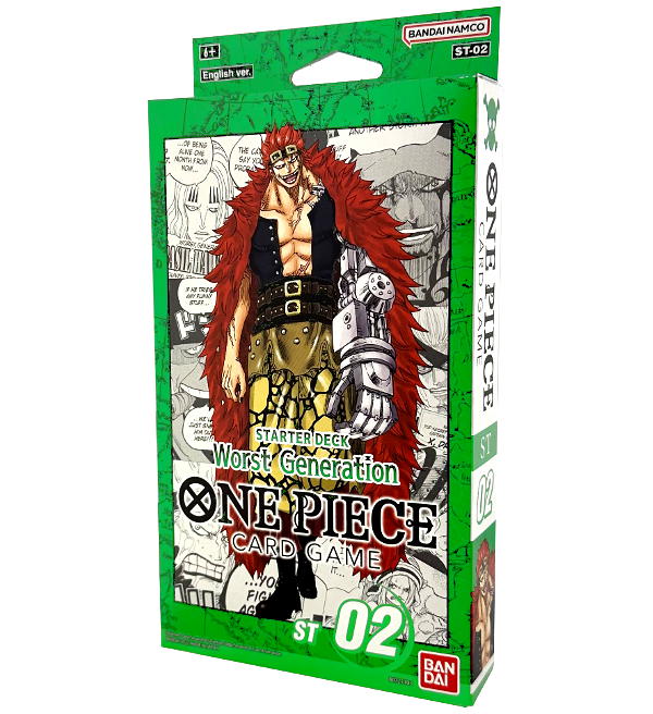 One Piece Card Game Starter Deck Worst Generation [ST-02] – AZ Card & Games