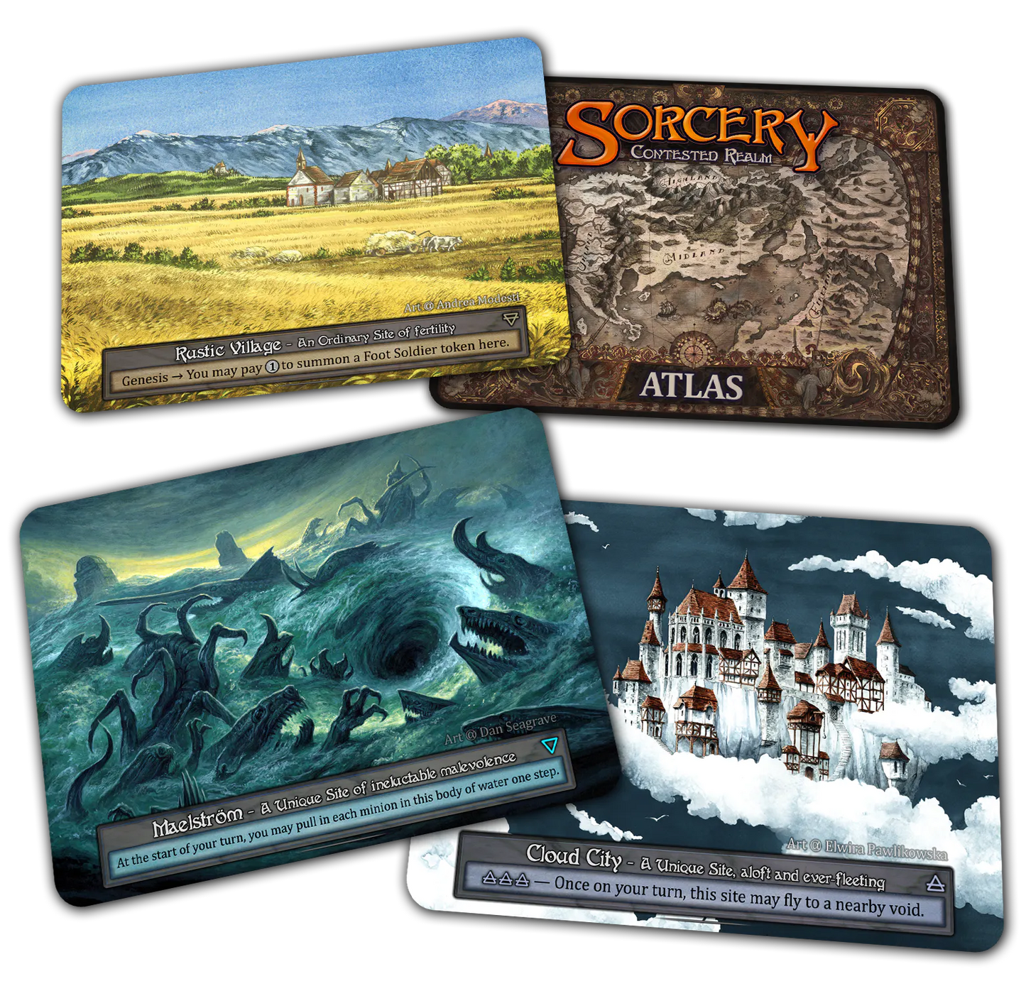 PREORDER SORCERY TCG: CONTESTED REALM - PLAYMAT