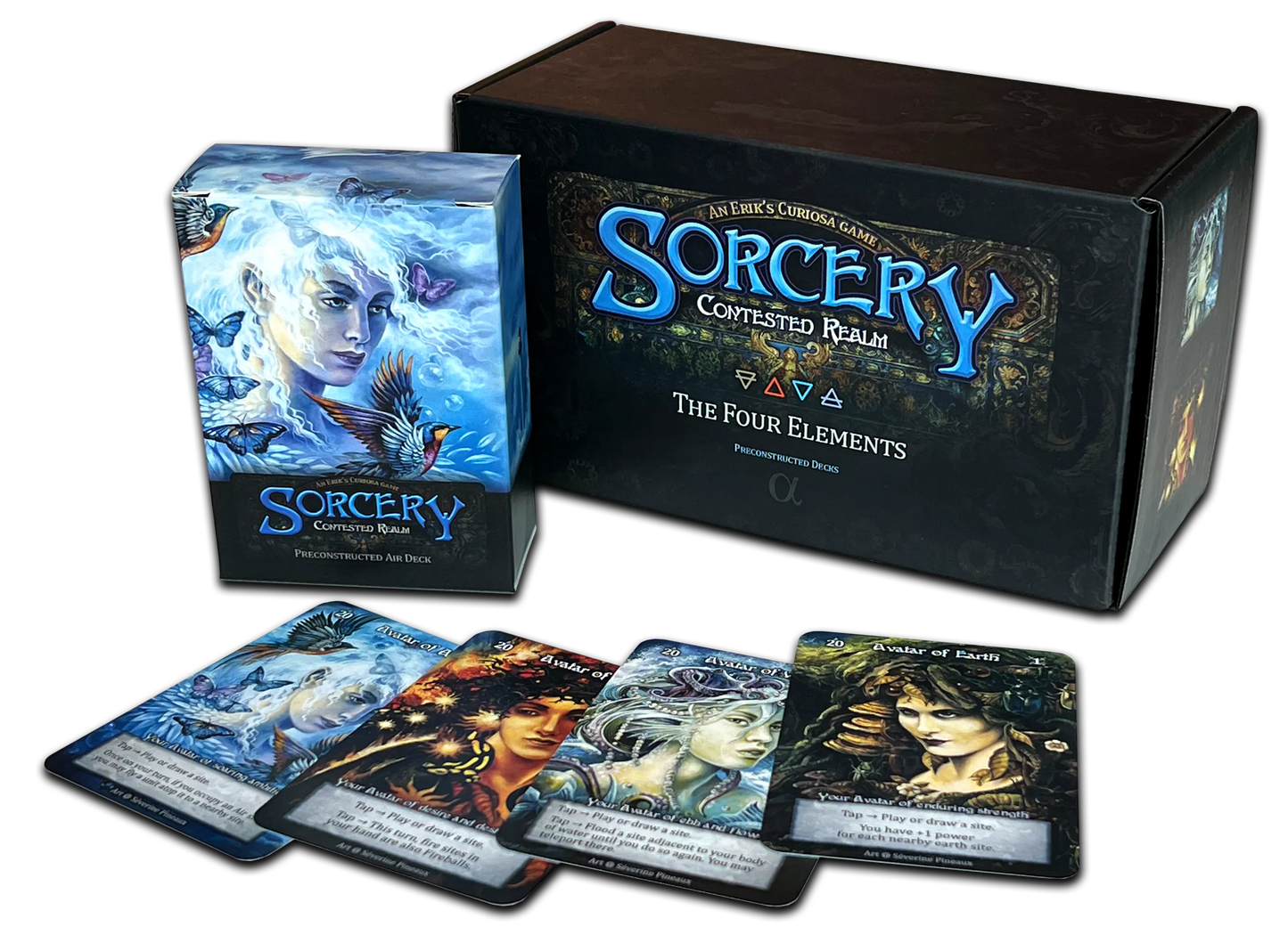 PREORDER SORCERY TCG: CONTESTED REALM - PRECON BOX (4 DECKS) - EN