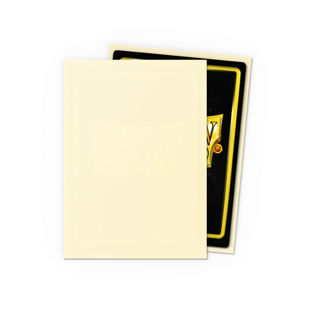 Dragon Shield Standard Sleeves - Matte Ivory (100 Sleeves)
