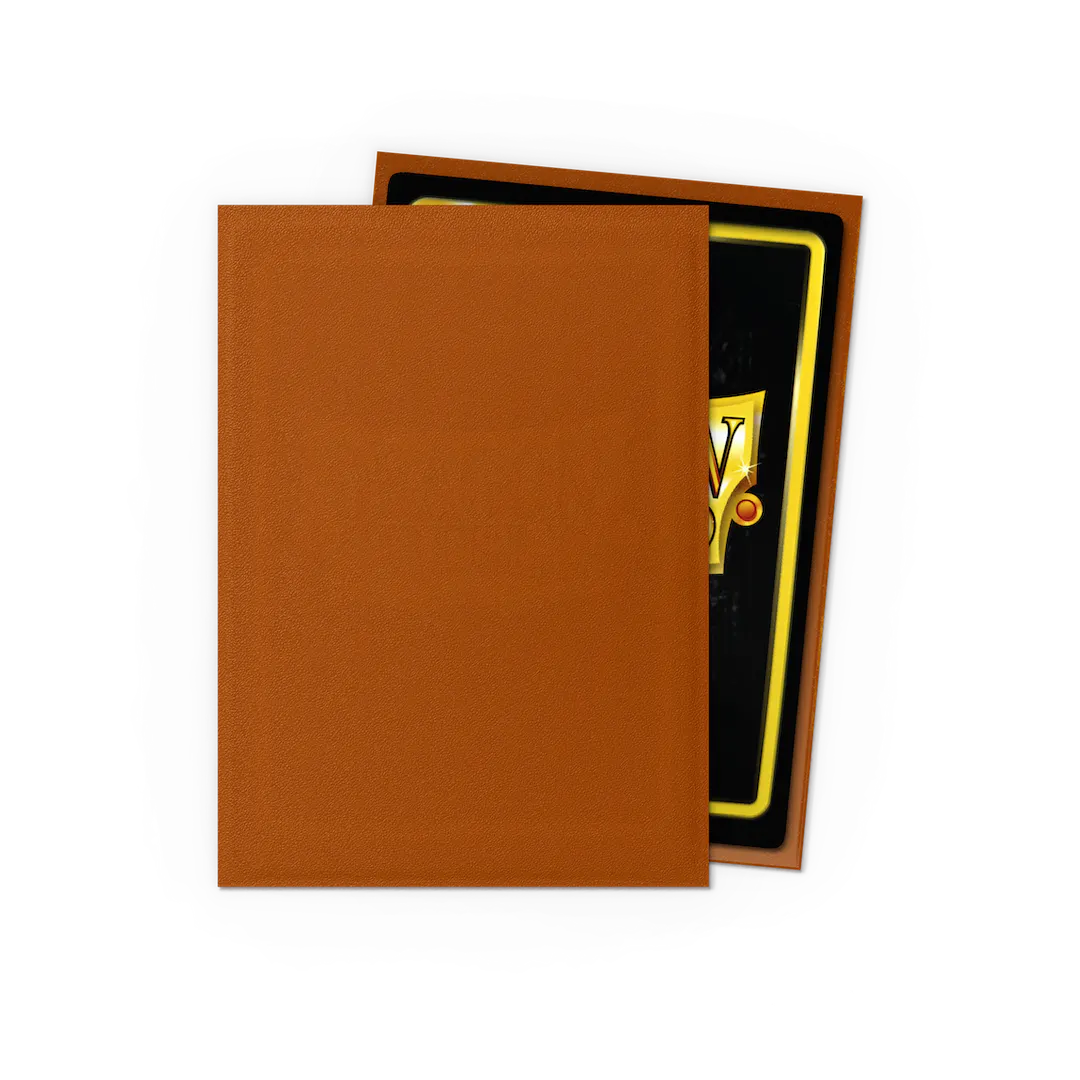 DRAGON SHIELD STANDARD MATTE SLEEVES - COPPER 'DRACO PRIMUS' (100 SLEEVES)