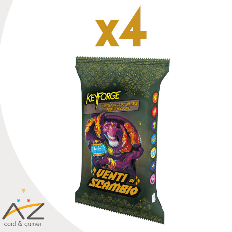 KEYFORGE - STARTER SET PER X GIOCATORI WOE - VENTI DI SCAMBIO ITALIANO