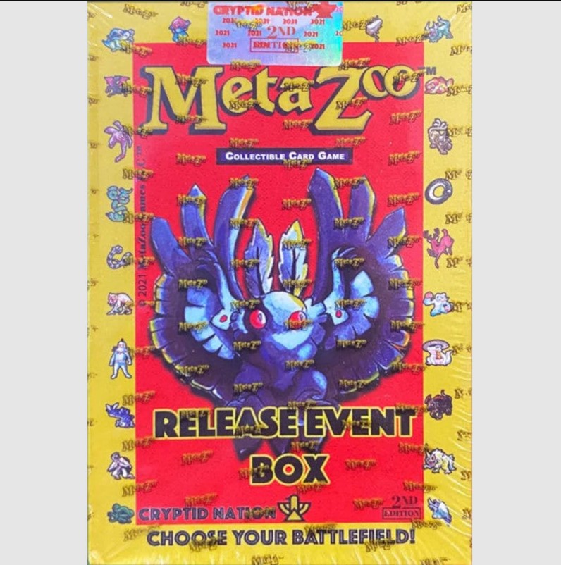 MetaZoo TCG: Cryptid Nation 2nd Edition Release Event Box - EN