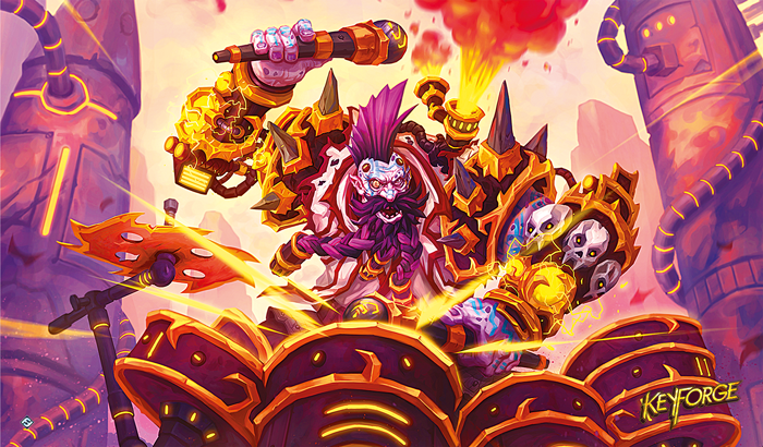 KEYFORGE - PLAYMAT BATTITORE