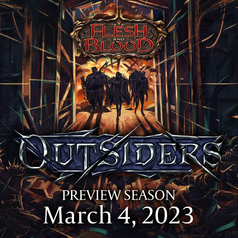 Case Flesh and Blood TCG - Outsiders 4X Booster Display (24 packs) - ITA