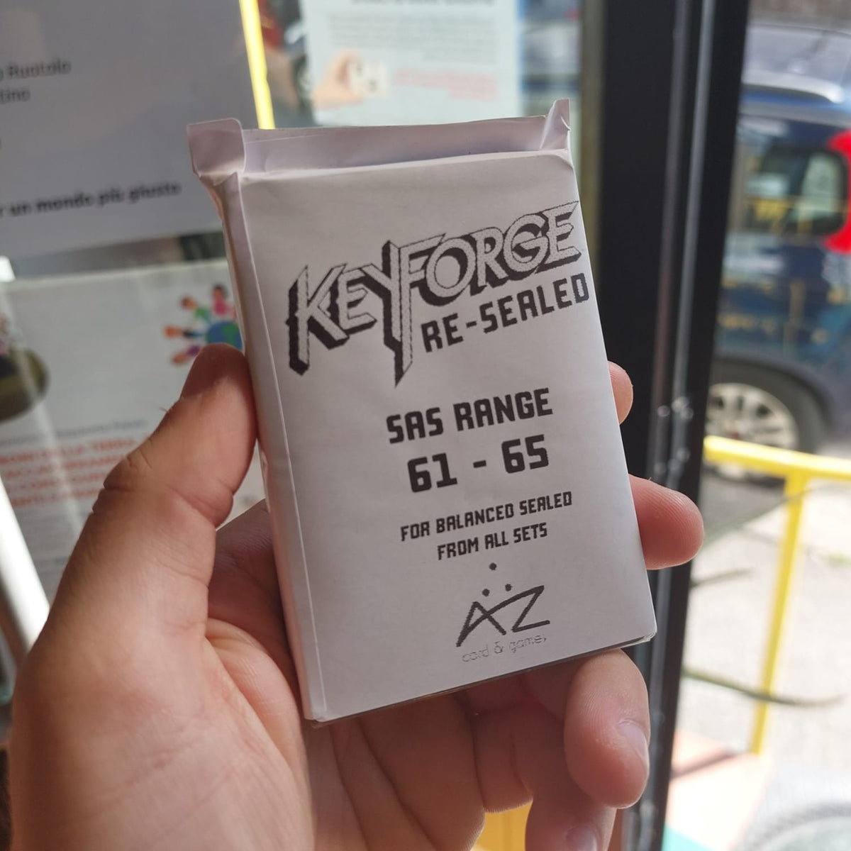 Keyforge RE-SEALED Deck | SAS Range 61-65