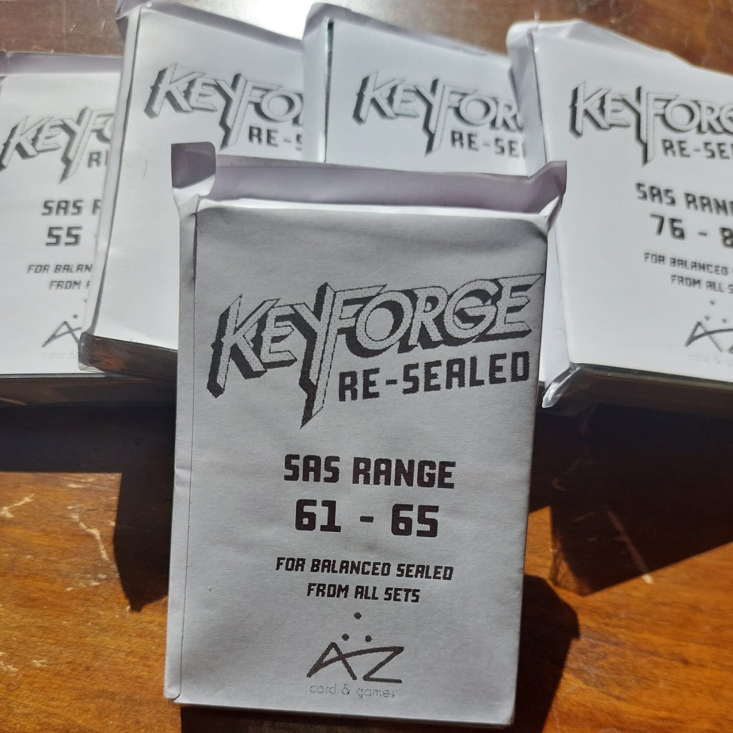 Keyforge RE-SEALED Deck | SAS Range 61-65