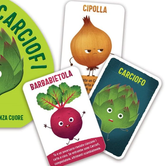 Abbasso i Carciofi - un Gioco di Carte Senza Cuore