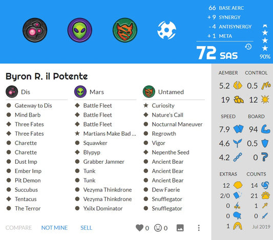 Byron R. il Potente - CotA 3x Battle Fleet