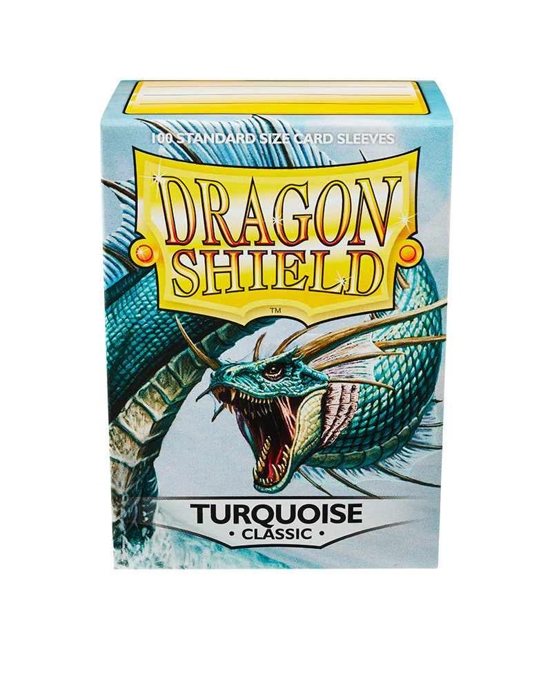 Dragon Shield Standard Matte Sleeves - Turquoise 'Atebeck' (100 Sleeves)
