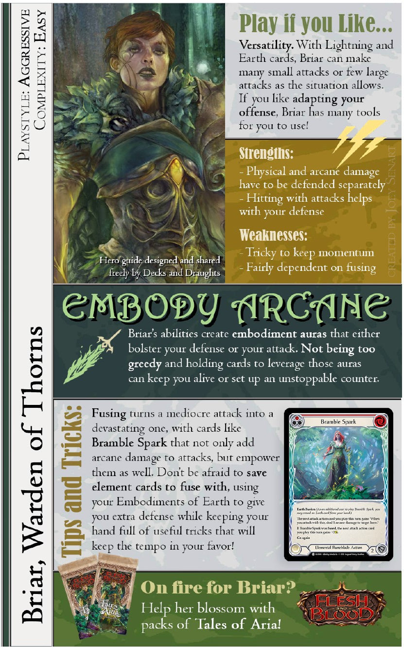 Earth Briar - Elemental Runeblade Budget Blitz Deck
