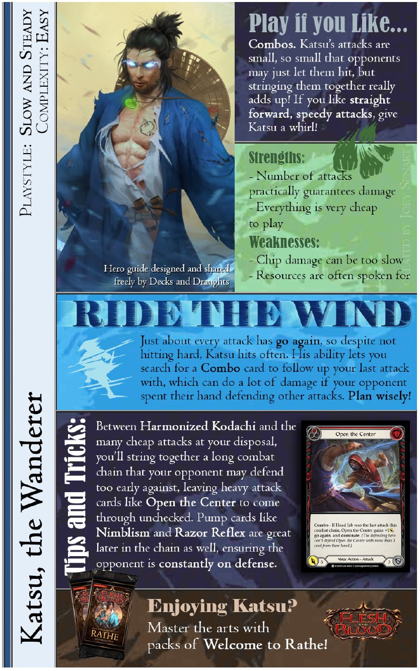 Katsu - Ninja Starter Blitz Deck
